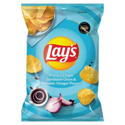 Lay's Caribbean Onion & Balsamic Vinegar Flavoured Potato Chips 36g
