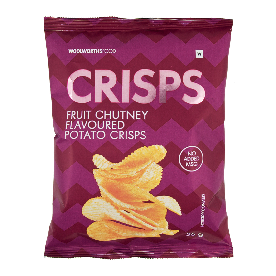 Fruit Chutney Ridged Cut Potato Crisps 36 g