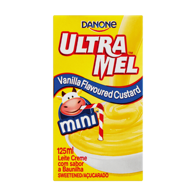 Danone Ultra Mel Custard Vanilla 125ml