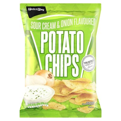 PnP Sour Cream & Onion Chips 125g