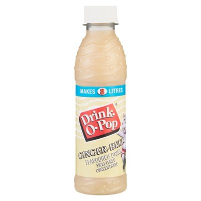 Drink-O-Pop Ginger-Beer Flavoured Sweete Sweetened Drink Concentrate 200ml