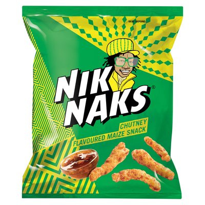 Simba NikNaks Chutney Flavoured Maize Snack 50g