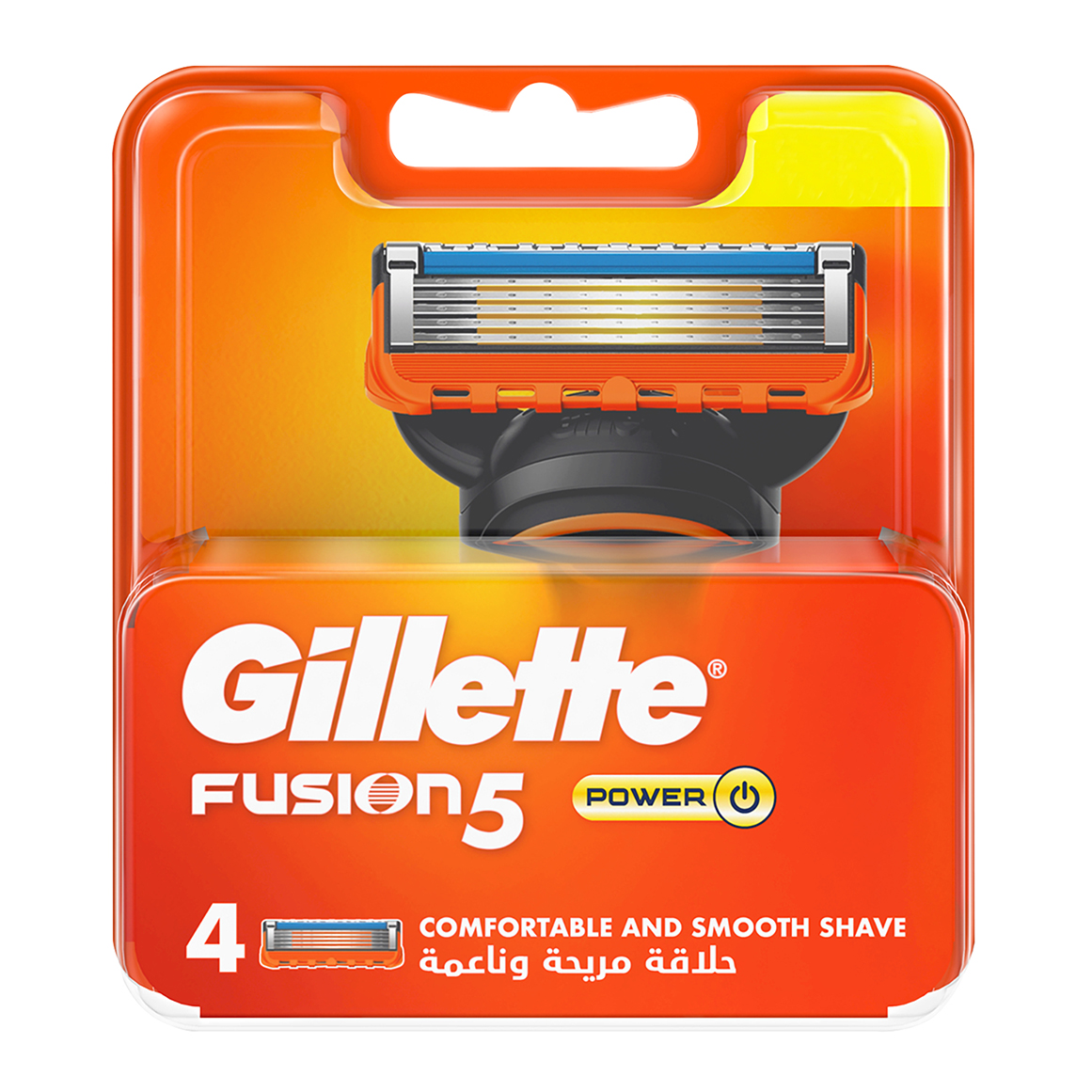 Gillette Fusion5 Power Razor Blades 4 pk