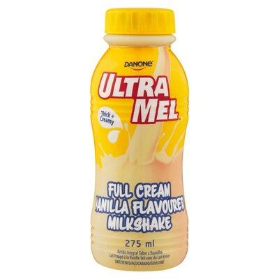 Danone Ultra Mel Vanilla Milkshake 275ml