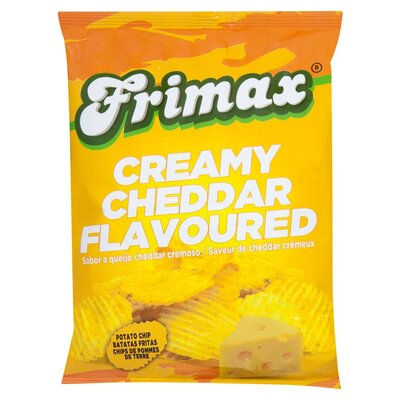 Frimax Potato Chips Creamy Cheddar 125g