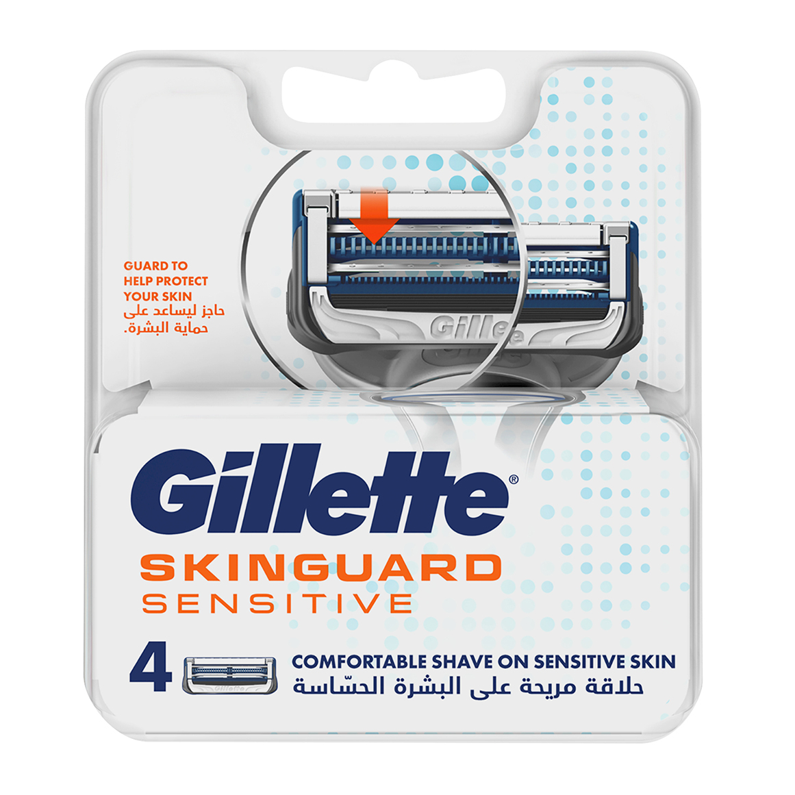 Gillette Skinguard Sensitive Cartridge 4 pk