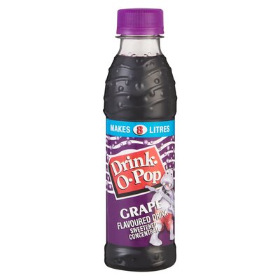 Drink O Pop Concentrate Grape 200ml