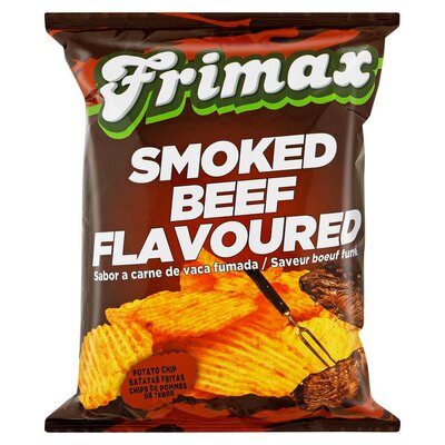 Frimax Potato Chips Smoked Beef 125g