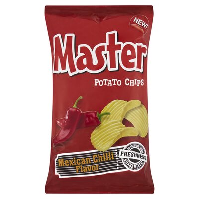 Master Mexican Chilli Potato Chips 100g