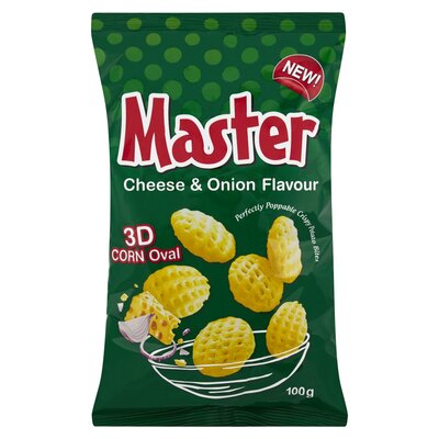 Master 3D Cheese & Onion 100g