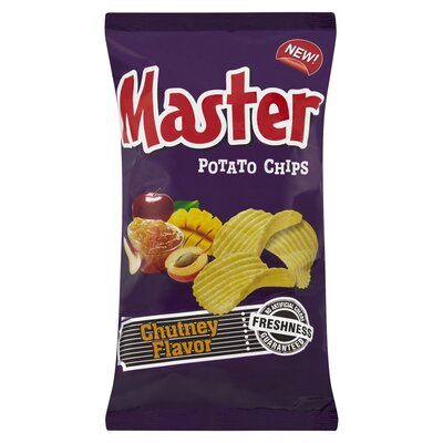 Master Chutney Flavour Potato Chips 100g