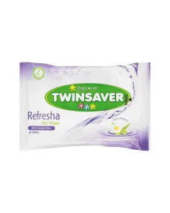 Twinsaver Wipes 10's Refresha