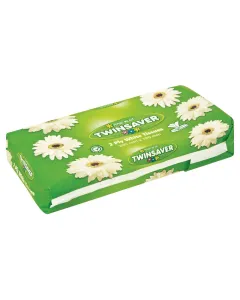 Twinsaver Facial Tissues Soft Pack 90's