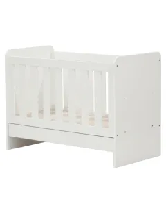 Ulale Standard Cot With Drawer - White