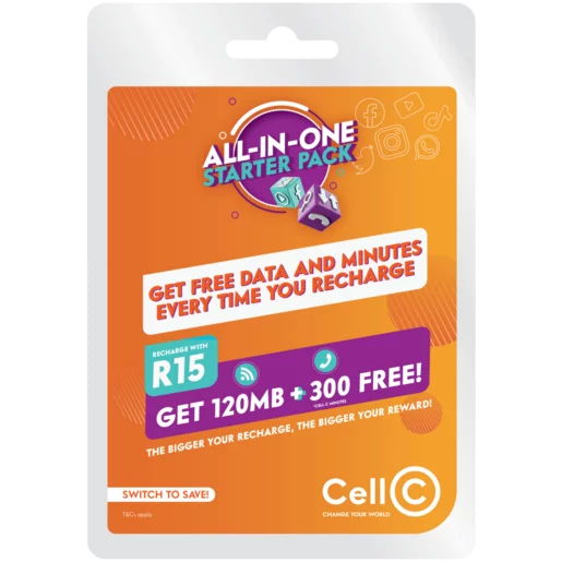 Cell C All In One Starter Pack