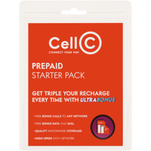 Cell C Prepaid SIM Card Starter Pack