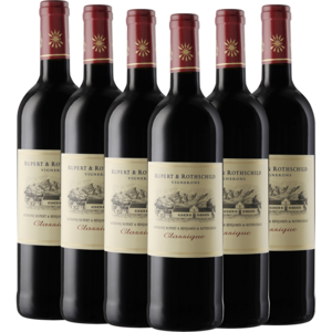 Rupert & Rothschild Classique Red Wine Bottles 6 x 750ml