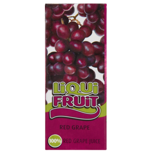 Liqui Fruit Red Grape Fruit Juice Box 200ml