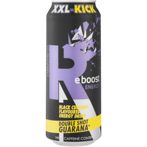 Reboost Blackcurrant Energy Drink 500ml