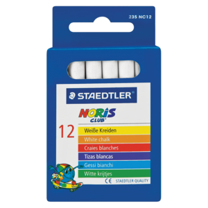 Staedtler White Noris Club Chalk 12 Pack