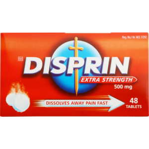 Disprin Extra Strength Effervescent Tablets 48 Pack