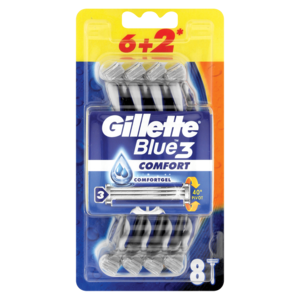 Gillette Blue3 Comfort Razor 8 Pack