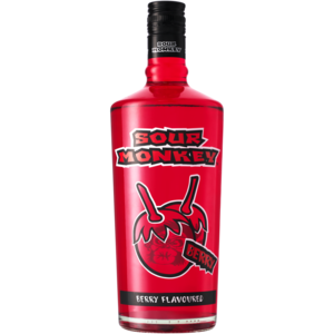 Sour Monkey Sour Berry Liqueur Bottle 750ml