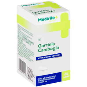Medirite Pharmacy Garcinia Cambogia Weight Loss Capsules 60 Pack