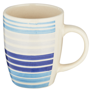 Casablanca Themed Striped Coffee Mug 295ml