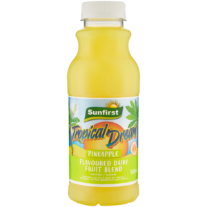 Sunfirst Tropical Dream Pineapple Flavoured Dairy Fruit Blend 500ml