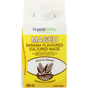 Crystal Valley Mageu Banana Flavoured Cultured Maize 500ml