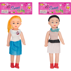 Plastic Doll 21cm (Assorted Item - Single Product)​​