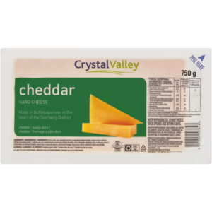 Crystal Valley Cheddar Cheese 750g