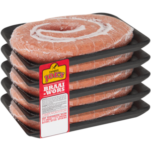 Farmer Joe's Frozen Braaiwors 5 x 500g