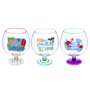 Fishbowl Cocktail Glass 3L (Design May Vary)