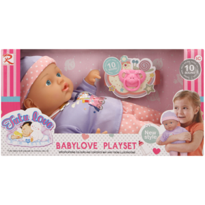 Rong Long Tutu Love Speaking Babylove Doll Play Set 5 Piece