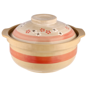 Donabe Casserole Round Clay Pot 25cm