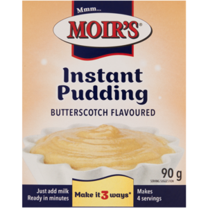 Moir's Butterscotch Flavoured Instant Pudding 90g