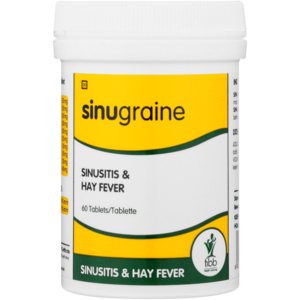 Sinugraine Sinusitis and Hayfever Tablets 60 Pack
