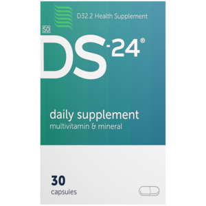 DS-24 Multivitamin & Mineral Daily Supplement Tablets 30 Pack