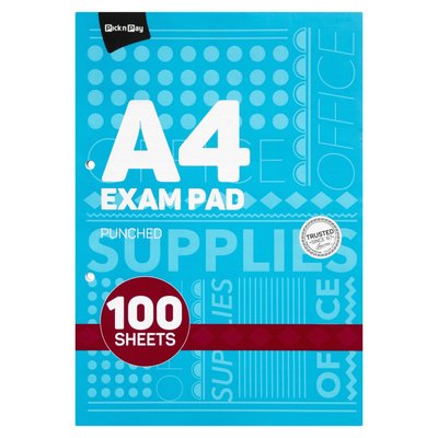 PnP A4 Exam Pad 100 Sheets