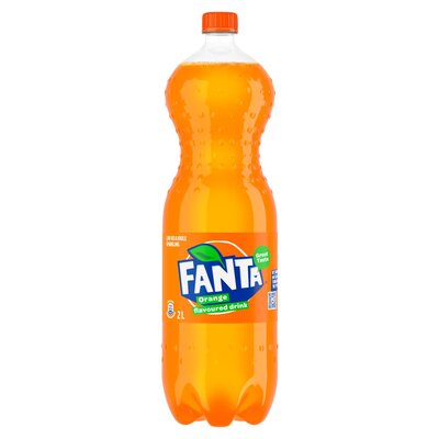 Fanta Orange Plastic Bottle 2L