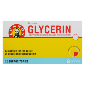 LENNON Glycerin Childrens Laxative 12 Pack