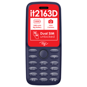 itel Deep Blue it2163D Dual SIM Cellphone (Cell C)