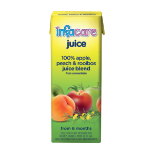 Infacare 100% Apple, Peach & Rooibos Juice Blend 200ml