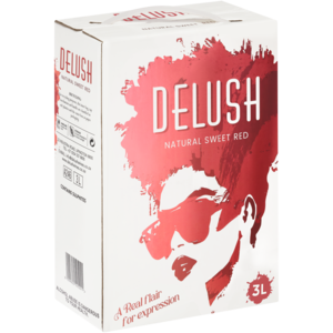 Delush Natural Sweet Red Wine Box 3L