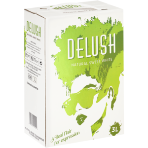 Delush Natural Sweet White Wine Box 3L