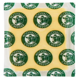 Mooivallei Cheddar Cheese +/- 100g Per kg