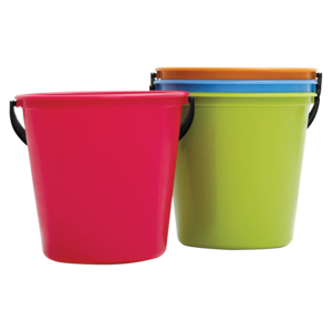 Budget Assorted Bucket 9L (Colour May Vary)