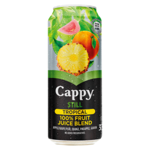Cappy Still Tropical Flavoured Fruit Juice Can 330ml
